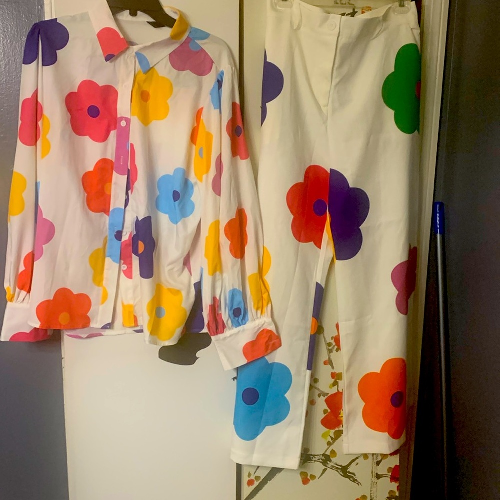 Pant with matching top